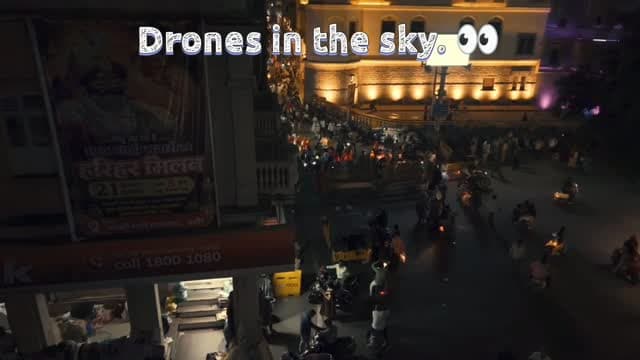 🚨 Sarafa Police on Alert! 👮♂️🚔
📍 Drone surveillance at Rajwada
🔍 Intensive checking at Sarafa Chaupati
🚫 Nasha Mukti Awareness Campaign
🛡️ Focus on public safety & security
Alert Police • Safe Sarafa • Safe Indore ❤️🔥
#SarafaPolice #IndorePolice #PublicSafety #DroneSurveillance #NashaMuktiAbhiyan SarafaChaupati Rajwada SafeIndore
@mppolicedeptt
@mohdept
@indorepolicelive