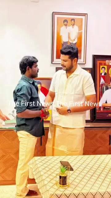 TVK இளைஞரணி சார்பில் PR பிரவீன் ஏற்பாட்டில் 500க்கு மேற்பட்ட ஏழைஎளிய மக்களுக்கு சுடச்சுட பிரியாணி