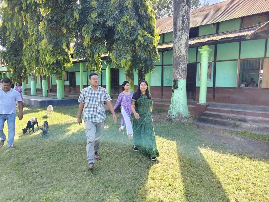 District Commissioner Inspects Polling Stations Ahead of Bye-Election 2026
Morigaon, 3 September 2026: District Commissioner Srishti Singh, IAS, today conducted an inspection of selected polling stations across Jagiroad, Laharighat and Morigaon Legislative Assembly Constituencies to review preparedness for the forthcoming Bye-Election 2026.
The polling stations inspected included:
* 52 Jagiroad LAC: Gasarguri L.P. School
* 53 Laharighat LAC: Bhuragaon College
* 53 Laharighat LAC: Bhuragaon Girls M.E. School
* 53 Laharighat LAC: Swahid Mujamil Haque Balika L.P. School
* 54 Morigaon LAC: Bhuragaon H. Sarkar H.S.S.
During the visit, the District Commissioner reviewed polling infrastructure, assured facilities, accessibility, and overall election preparedness. She directed the concerned officials to complete all necessary arrangements well in advance to ensure the free, fair, smooth, and transparent conduct of the Bye-Election 2026.