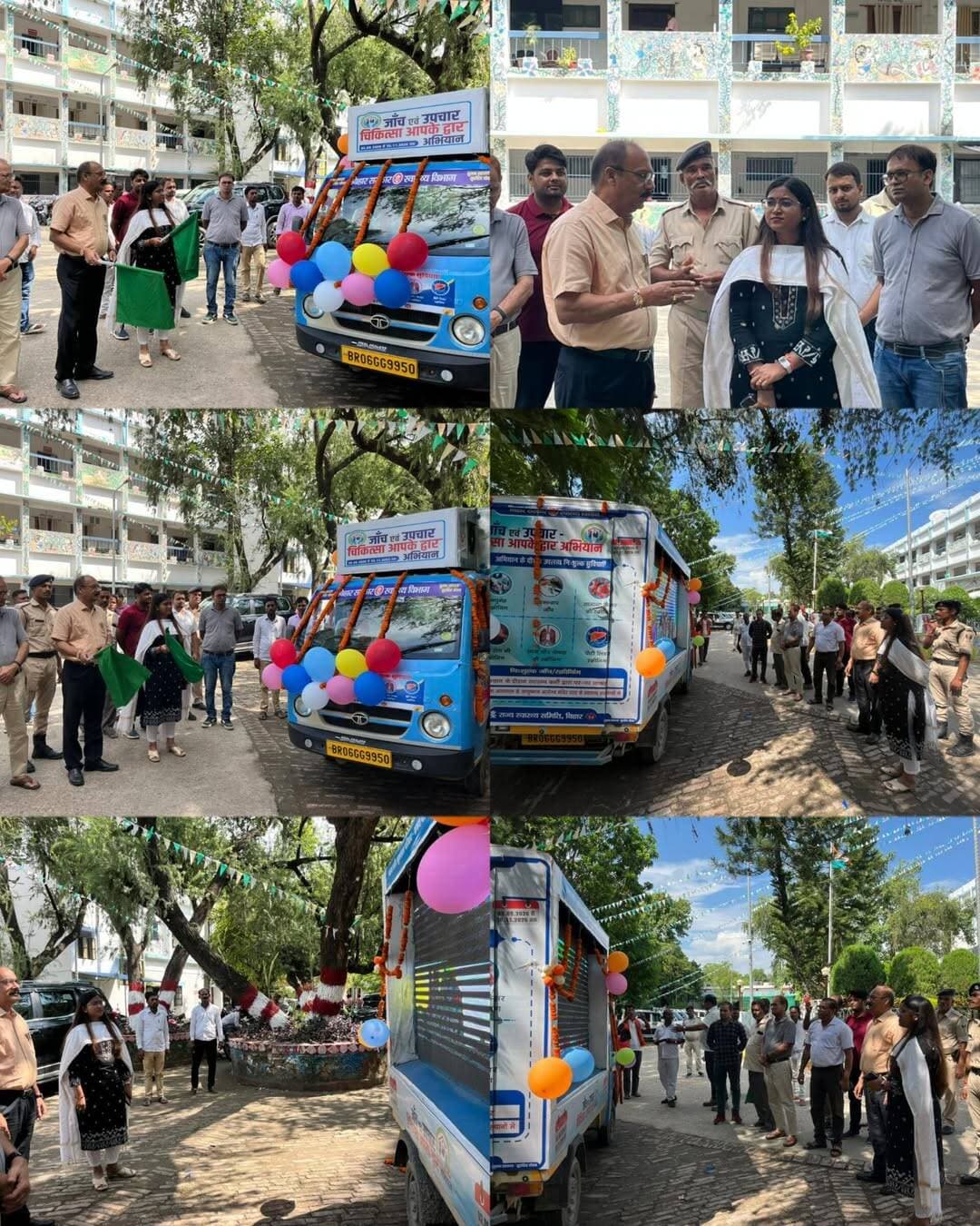 गैर-संचारी रोगों की जांच एवं उपचार को लेकर सभी प्रखंडों में चलेगा व्यापक जागरूकता अभियान
🔹♦️🔹♦️🔹♦️🔹♦️🔹♦️🔹♦️
जिले में गैर-संचारी रोग (Non-Communicable Diseases-NCD) की जांच, उपचार एवं बचाव को लेकर लोगों को जागरूक करने के उद्देश्य से ‘जांच एवं उपचार, चिकित्सा आपके द्वार’ अभियान के तहत व्यापक प्रचार-प्रसार किया जाएगा।
इसी क्रम में आज उप विकास आयुक्त सुश्री श्वेता भारती एवं सिविल सर्जन सीतामढ़ी डॉ आर के यादव ने जागरूकता वाहन को हरी झंडी दिखाकर सभी प्रखंडों के लिए रवाना किया।
अभियान के तहत जागरूकता वाहन विभिन्न प्रखंडों एवं ग्रामीण क्षेत्रों में भ्रमण कर लोगों को गैर-संचारी रोगों के प्रति सजग करेगा तथा समय पर जांच एवं उपचार कराने के लिए प्रेरित करेगा। अभियान के दौरान लोगों को नियमित स्वास्थ्य जांच, बीमारी की समय पर पहचान तथा चिकित्सकीय परामर्श के महत्व के बारे में जानकारी दी जाएगी।
गैर-संचारी रोगों में मुख्य रूप से मधुमेह, उच्च रक्तचाप, हृदय रोग तथा विभिन्न प्रकार के कैंसर जैसी बीमारियां शामिल हैं। इन रोगों की समय पर पहचान और नियमित उपचार से गंभीर स्वास्थ्य जटिलताओं से बचाव संभव है।
इस अवसर पर उप विकास आयुक्त सुश्री श्वेता भारती ने कहा कि गैर-संचारी रोगों की रोकथाम के लिए जागरूकता के साथ-साथ समय पर जांच और उपचार बेहद जरूरी है। उन्होंने कहा कि “‘जांच एवं उपचार, चिकित्सा आपके द्वार’ अभियान का उद्देश्य स्वास्थ्य सेवाओं को लोगों के और करीब लाना तथा उन्हें अपने स्वास्थ्य के प्रति जागरूक करना है। सभी प्रखंडों में व्यापक प्रचार-प्रसार के माध्यम से अधिक से अधिक लोगों को जांच एवं उपचार की सुविधाओं का लाभ लेने के लिए प्रेरित किया जाएगा।”
अभियान 30 नवंबर 2026 तक संचालित किया जा रहा है।
(अपील)
जिला प्रशासन एवं स्वास्थ्य विभाग द्वारा आमजन से अपील की गई है कि वे स्वास्थ्य संबंधी किसी भी समस्या की अनदेखी न करें तथा नजदीकी स्वास्थ्य केंद्र पर जांच एवं चिकित्सकीय परामर्श अवश्य लें।
मौके पर सिविल सर्जन सीतामढ़ी, डीपीएम स्वास्थ्य विभाग सहित अन्य पदाधिकारी उपस्थित थे।
Information & Public Relations Department, Government of Bihar CMO Bihar Bihar Health Department