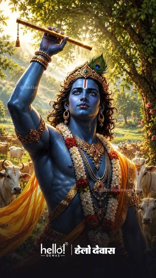 श्री कृष्ण जन्माष्टमी की हार्दिक शुभकामनाएं
#hellodewas #janmashtami