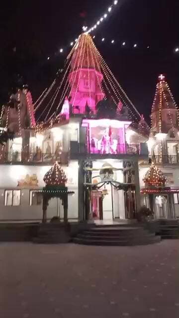जन्माष्टमी के पर्व को लेकर रजोकरी गांव के प्राचीन खोली मंदिर को सजाया गया #janmashtami #KholiMandir