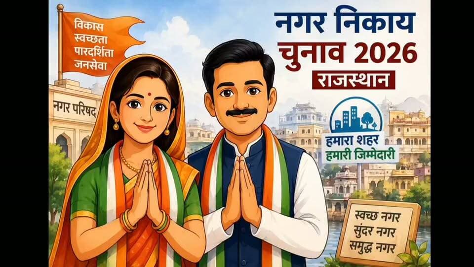 Udaipur वार्ड 37 : पर्ची सरकार के जाने के दिन आ गए है,गहलोत साहब को याद कर रही जनता: लक्ष्मी नारायण
उदयपुर नगर निगम चुनाव 2026, लक्ष्मी नारायण मेघवाल, वार्ड 37, कांग्रेस प्रत्याशी, Congress Candidate Ward 37, Udaipur Municipal Election 2026, Udaipur Nagar Nigam Chunav 2026, लक्ष्मी नारायण मेघवाल कांग्रेस, वार्ड 37 कांग्रेस प्रत्याशी, उदयपुर चुनाव, राजस्थान नगर निगम चुनाव, Udaipur Election News, Udaipur Political News, Congress Udaipur, Rajasthan Election 2026, Ward 37 Udaipur, LakeCity News, Lake City News Udaipur