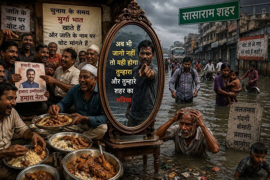 मुझे अपने सासाराम का जागरूक मतदाता होने पर गर्व है!