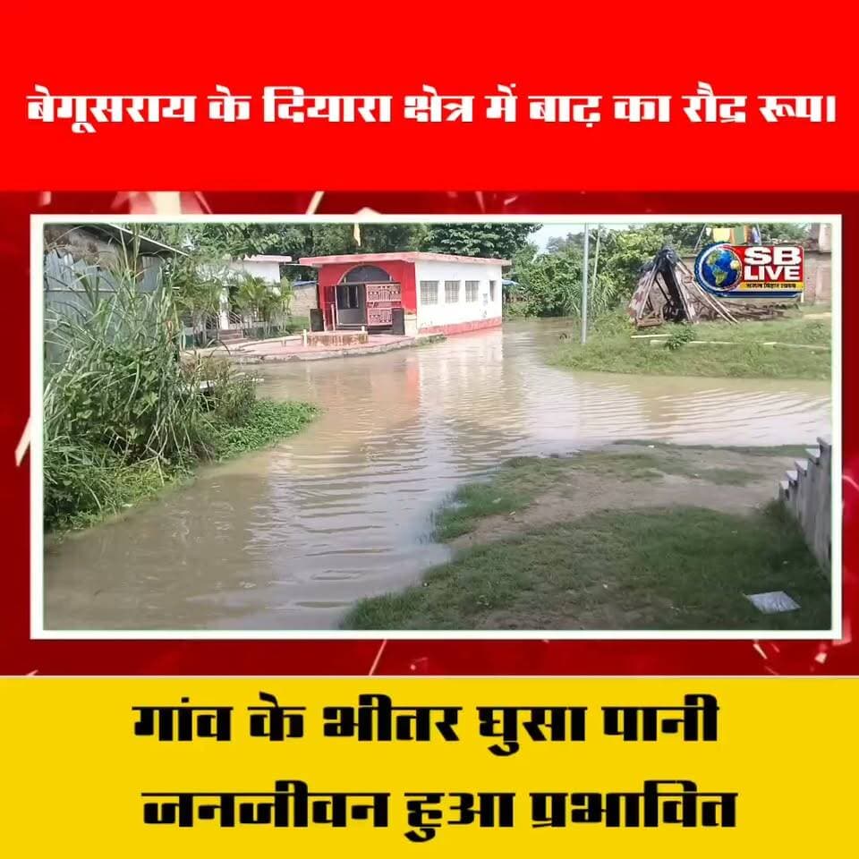 बेगूसराय के दियारा क्षेत्र में बाढ़ का रौद्र रूप। #BreakingNews #Begusarai #usa #HindiNews #flood #FloodNews #usareels