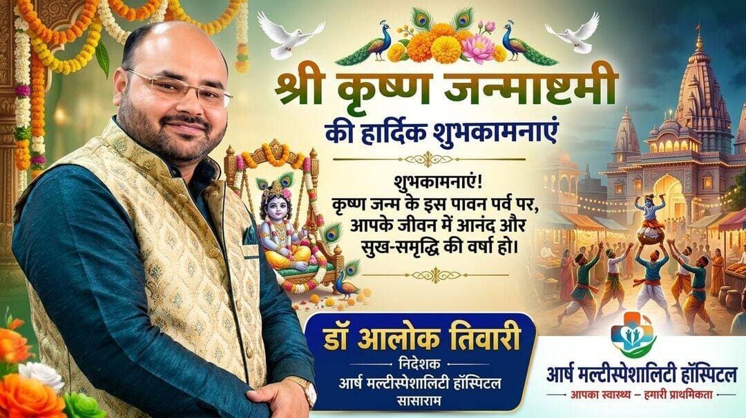 आप सभी को श्री कृष्ण जन्माष्टमी की हार्दिक शुभकामनाएं