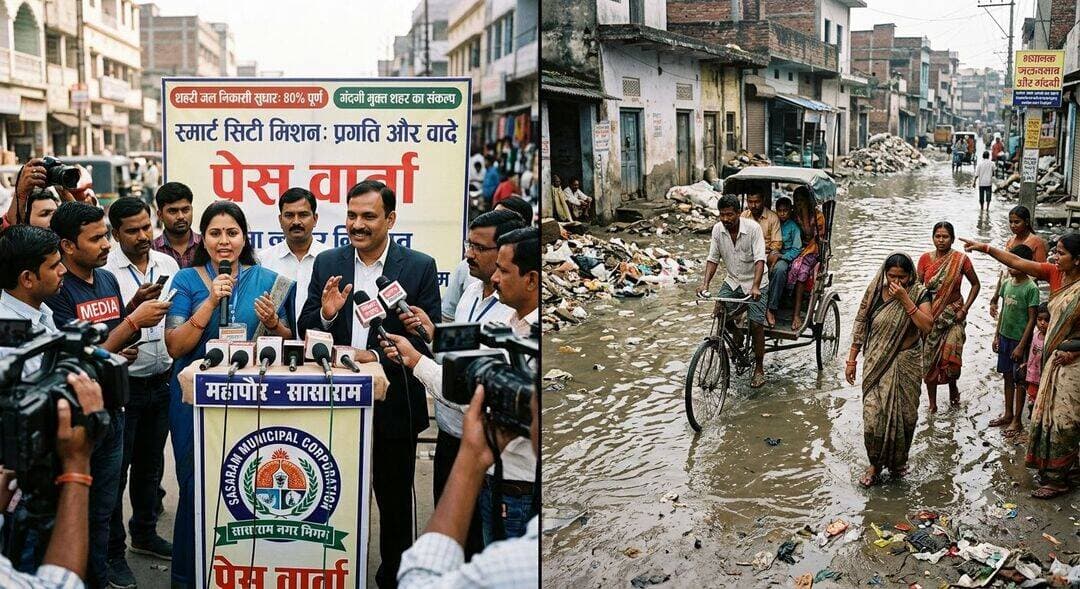 आज के महत्वपूर्ण प्रेसवार्ता में आप सभी का स्वागत है
मैंने सासाराम के विकास के लिए.....................