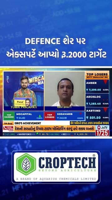 ₹2,000 TARGET! EXPERT BULLISH ON THIS DEFENCE STOCK