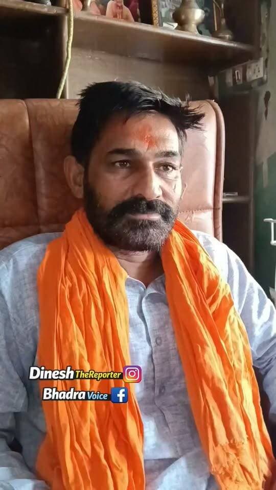 सतवीर सहारण को मिली धमकी।