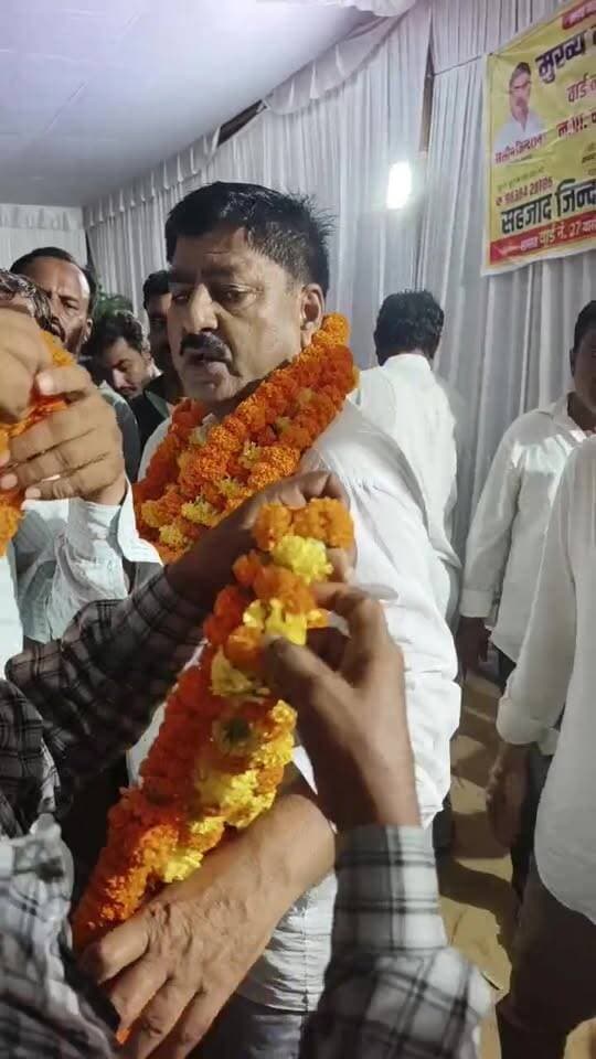 नवलगढ़ के वार्ड नंबर 27 से निर्दलीय प्रत्याशी शहजाद जिंदरान के कार्यालय का उद्घाटन