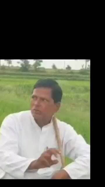 తన సొంత ఊర్లో వ్యవసాయ పొలం పనులు చేసుకుంటున్న చిన్నారెడ్డి