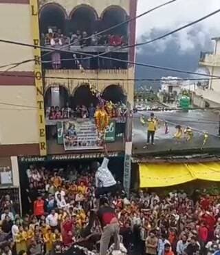 श्री कृष्ण जन्माष्टमी पर्व के अवसर पर मटकी फोड़ने
का सफल आयोजन।
