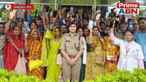 गुम मोबाइल मिले वापस, पुलिस ने 38 लाख के 190 फोन बरामद कर मालिकों को सौंपे।