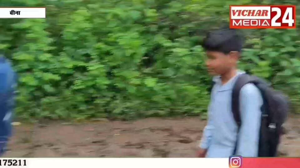 एक सड़क… दो पीढ़ियों का दर्द: तब गर्भवती नहीं पहुंची अस्पताल, अब बच्चे नहीं पहुंच पा रहे स्कूल #binanews #bina #schools #sadak #ʙᴀᴄʜᴄʜᴇ #kichad