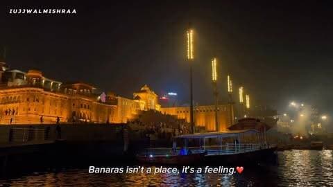 Banaras ❤️🩹
Follow for more @iujjwalmishraa
#reelsinstagram #cinematic #banaras #explore #nightphotography