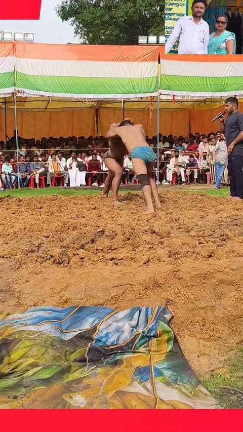 बैकुण्ठपुर प्रेमाबाग मे कुश्ती प्रतियोगीता का पहला दिन #highlight Ved Gupta Prashant Gupta