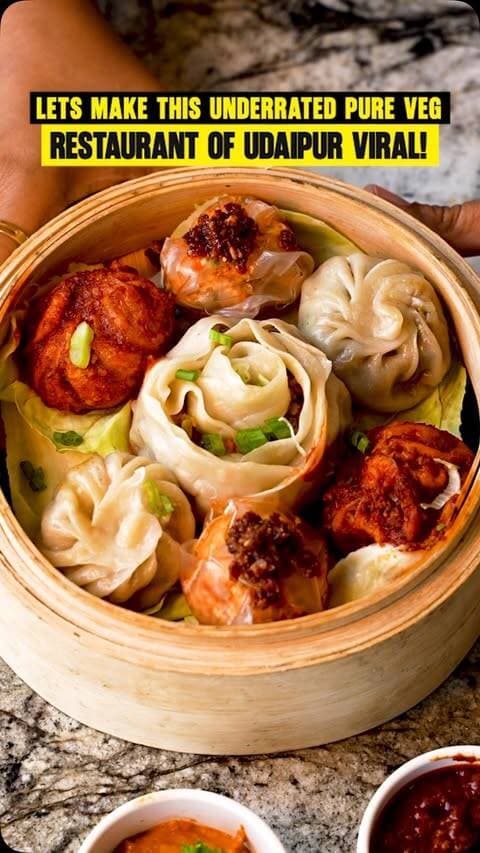 Underrated Pure-Veg Family Dining Restaurant of Udaipur! ЁЯШН
LetтАЩs make this family dining viral! ЁЯШН
As everything we tried here tasted amazing.
Starting with Veg Chimichanga: I tried this for the very first time and was impressed with the Tex Mex flavours. ЁЯТХ
The Veg Momos were great too, but the Schezwan chutney was the star тнРя╕П On asking about it the chef revealed that they import spices from far flung cities.
The Malai Broccoli was so soft and creamy. Loved the texture.
The Veg Main course is curate so well, giving homely vibes.
And lastly the Tres Leches, tasted so natural, felt like a homemade cake slice drenched in the sweet sauce. ЁЯТХ
This is Chattora City at Shobhagpura 100ft Road ЁЯУН@chattoracity
Highly Recommend the food here. тЭдя╕П