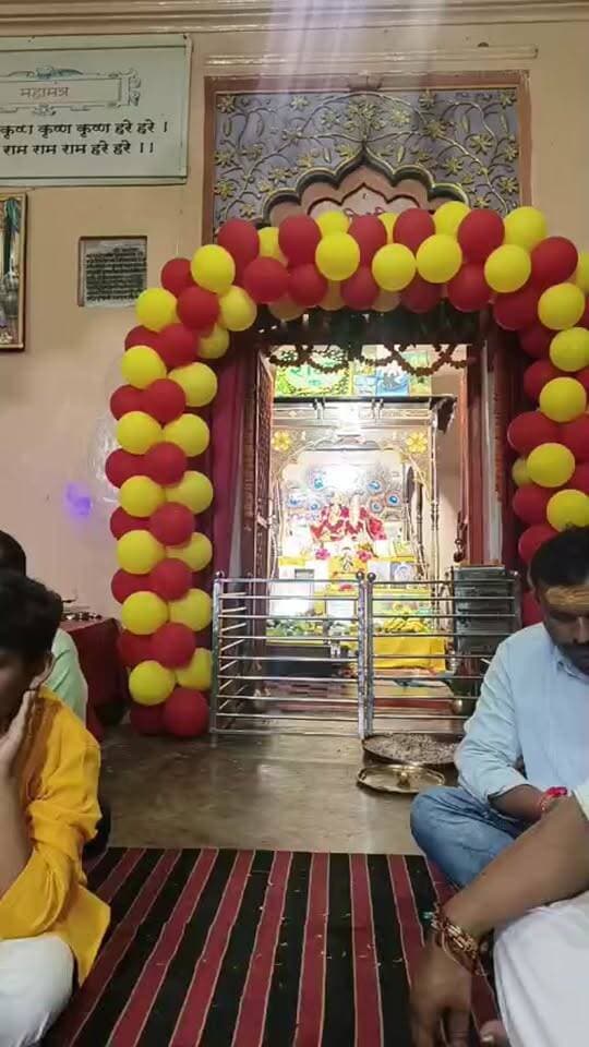 भरोसा कृष्ण मंदिर , मानिकपुर में श्रीकृष्ण जन्माष्टमी का भव्य कार्यक्रम मनाया जा रहा , #live