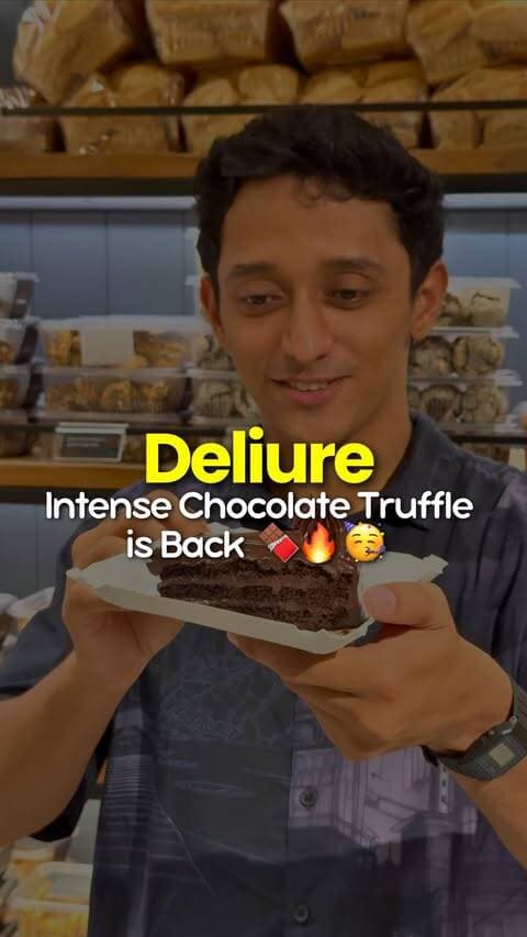 Deliure’s intense chocolate truffle is back 😋🔥
Now Available at your nearest Deliure outlet 🥳
#chocolatetruffle #deliure #cakes #mumbai #andheri