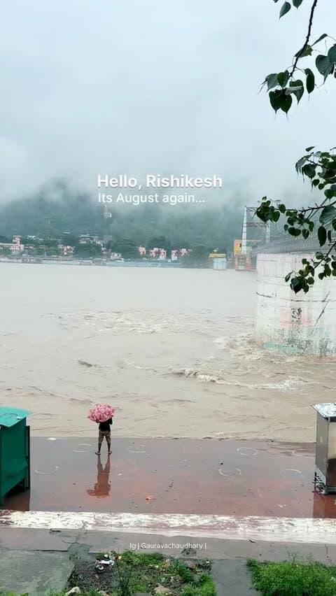 Hello Rishikesh,🌧️
Its August again…❤️
.
.
#barish #rishikesh