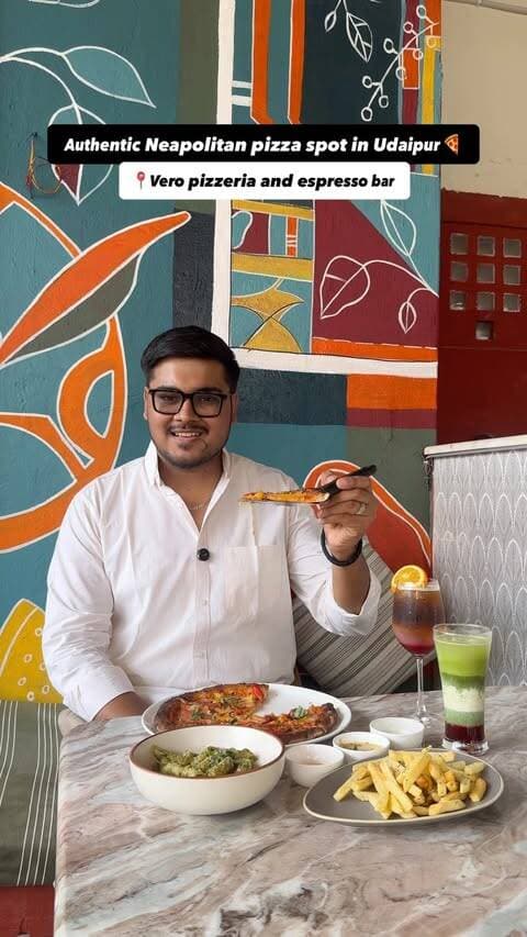 Amazing place for Neapolitan pizza in Old city of Udaipur ЁЯл╢ЁЯНХ
Must try -Veg margarita pizza
Veg picante pizza
Strawberry matcha ЁЯдМ
They are serving authentic Italian taste and flavours in Udaipur тЭдя╕П
A must visit pizzeria ЁЯдМ