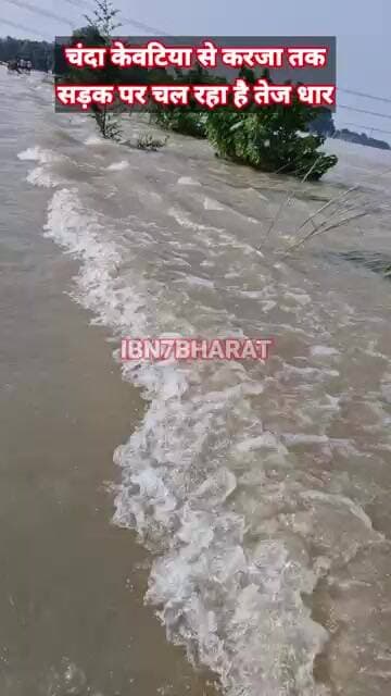 शाहपुर विधानसभा के बिहिया चौरस्ता से उमरावगंज जाने वाली सड़क #bihar #BiharNews #BhojpurFlood