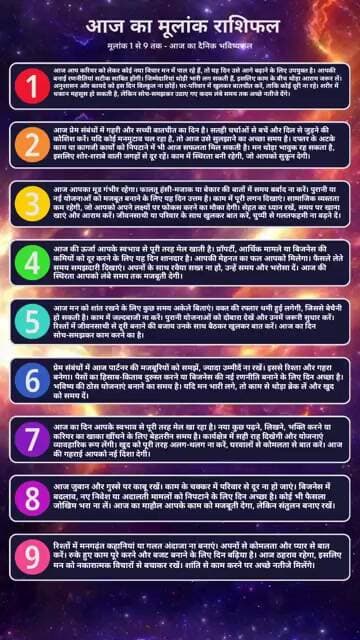 मूलांक 1 से 9 का पूरा सच: Aaj Ka Rashifal और Numerology का सबसे बड़ा खुलासा! 🔮✨ #rashifal #horoscope