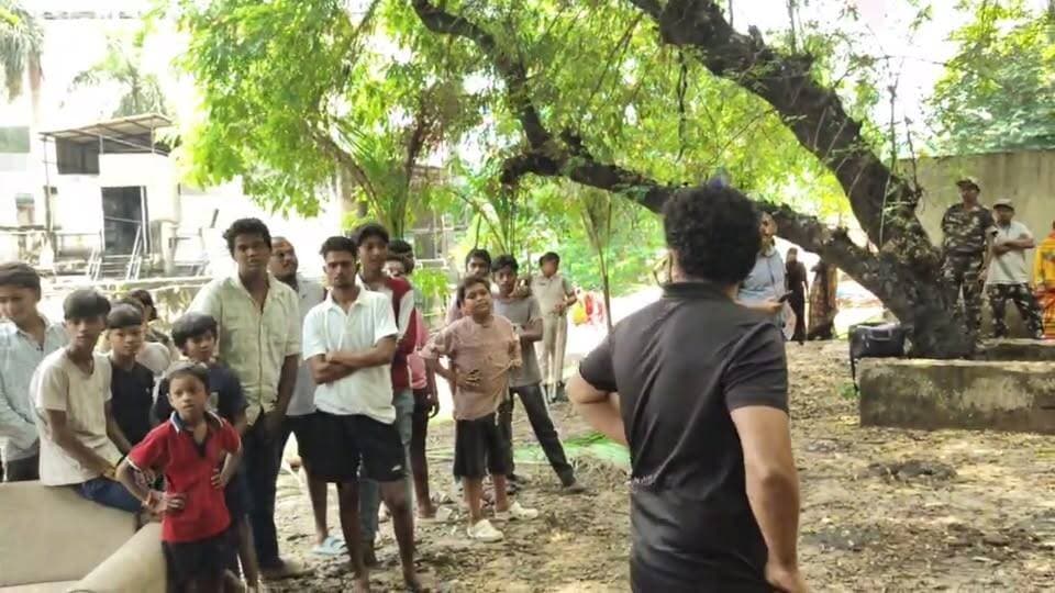 The office constructed in Forest land was demolished by the forest department and as it was not claimed by anybody after notice served by Forest department. LIVE