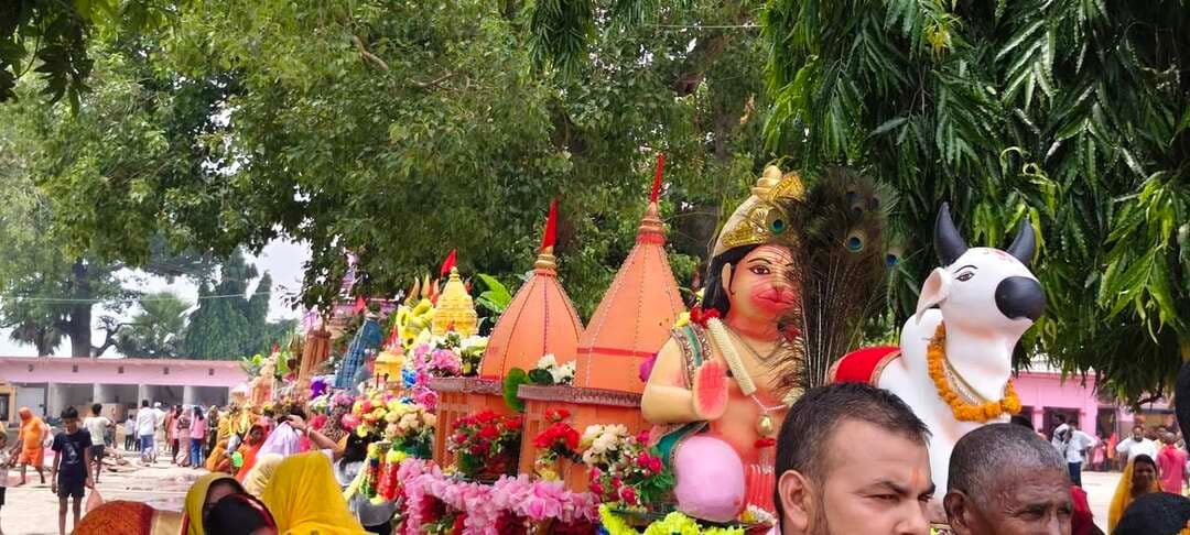 मां कात्यायनी मंदिर पहुंचा 216 फीट का विशाल कांवर, श्रद्धा और भक्ति से गूंज उठा मंदिर परिसर
#abj