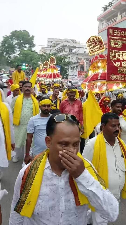 हाथी घोड़ा पालकी, जय कन्हैया लाल की' – गया जी की विशाल शोभा यात्रा से एक्सक्लूसिव LIVE #bdbiharjharkhand