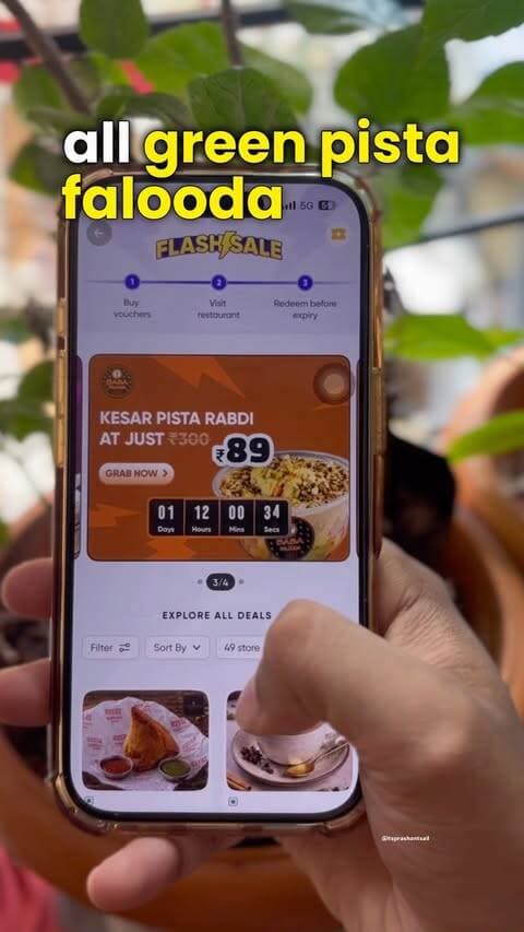 Mumbai ke Falooda lovers, this deal is too good to miss! 🤤🔥
@swiggy_dineout @babafalooda
🍨 Mixed Ice Cream Falooda — ₹49
🥭 Kesar Pista Rabdi — ₹89
🥤 Special Faloodas — ₹109
📅 Only 4th–6th September
📲 Offer LIVE on Dineout!
Jaldi se voucher grab karo & apne Falooda partner ko ye reel bhejo! 👀❤️
#BabaFalooda #FaloodaLovers #MumbaiFoodie #MumbaiFood #Dineout FoodDeals MumbaiDeals