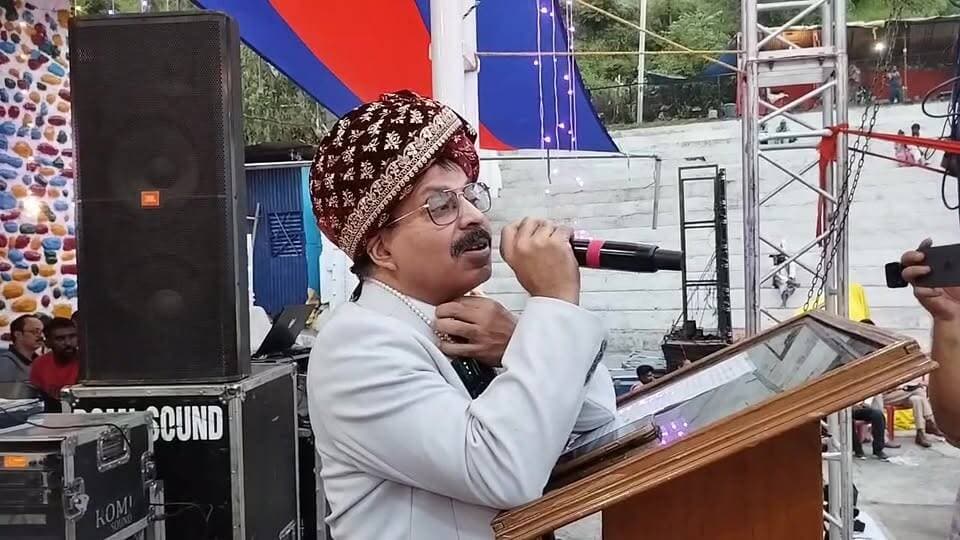 सुरंगानी छिंज मेला मुख्यातिथि संबोधित करते हुए