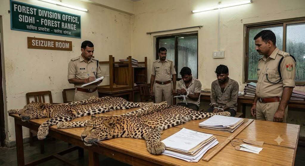 वन्यजीव तस्करी में दो युवक हिरासत में,भोपाल से पहुंची एसटीएसएफ टीम
पूछताछ में तस्करी नेटवर्क से जुड़े सुराग मिलने की चर्चा
वन्यजीव अपराध और तस्करी के मामले में भोपाल की स्टेट टाइगर स्ट्राइक फोर्स (एसटीएसएफ) ने सीधी में बड़ी कार्रवाई की है। एसटीएसएफ भोपाल और स्थानीय वन अमले की संयुक्त टीम ने दो युवकों को हिरासत में लेकर पूछताछ शुरू की है। कार्रवाई के बाद स्थानीय सर्किट हाउस व वन मंडल कार्यालय सीधी में दोनों से पूछताछ किए जाने की जानकारी सामने आई है।
सूत्रों के अनुसार पूछताछ में वन्यजीव तस्करी से जुड़े नेटवर्क और अन्य लोगों के संबंध में महत्वपूर्ण जानकारी मिलने के संकेत हैं। हालांकि वन विभाग के अधिकारियों ने फिलहाल कार्रवाई की विस्तृत जानकारी सार्वजनिक नहीं की है। सूत्रों का यह भी दावा है कि भोपाल से पहुंची टीम की कार्रवाई की जानकारी स्थानीय अमले को पहले से नहीं थी।
राजनीतिक परिवार से जुड़े होने की चर्चा
समाचार लिखे जाने तक सामने आई जानकारी के मुताबिक हिरासत में लिए गए दोनों युवक सिहावल विधानसभा क्षेत्र से एक बड़े नेता के परिवार से जुड़े बताए जा रहे हैं। हालांकि इस संबंध में वन विभाग की ओर से कोई आधिकारिक पुष्टि नहीं की गई है।
एसटीएसएफ वन्यजीव अपराध, अवैध शिकार और तस्करी से जुड़े मामलों में कार्रवाई करती है। सीधी में हुई कार्रवाई के बाद वन्यजीव तस्करी को लेकर क्षेत्र में चर्चाएं तेज हो गई हैं। फिलहाल अधिकारियों की पूछताछ और जांच पूरी होने के बाद ही मामले की वास्तविक स्थिति स्पष्ट हो सकेगी।