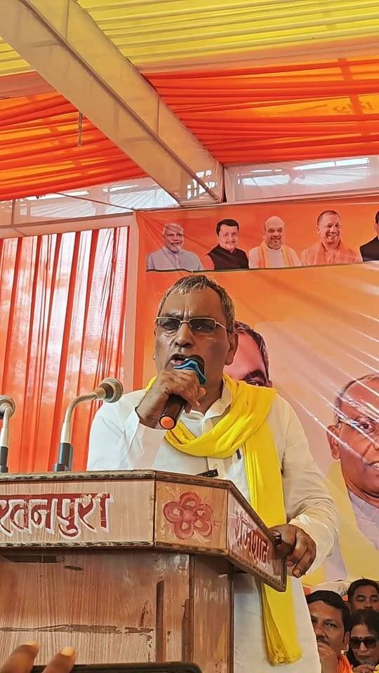 सुहेलदेव भारतीय समाज पार्टी के राष्ट्रीय अध्यक्ष ओम प्रकाश राजभर