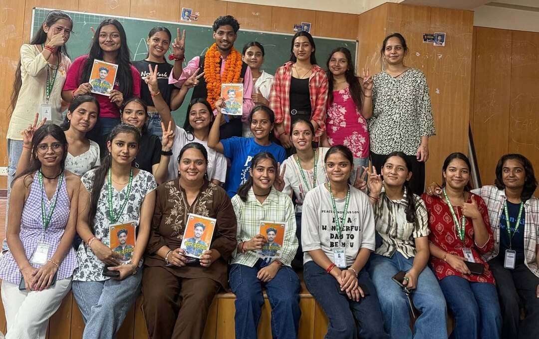 रुद्रप्रयाग सोन प्रयाग के अमन कुन्याल की गढ़वाल विश्वविद्यालय में मजबूत दावेदार। छात्राओं का मिल रहा अमन को भरपूर समर्थन। सहसचिव पद के लिए लड़ रहे हैं चुनाव।।