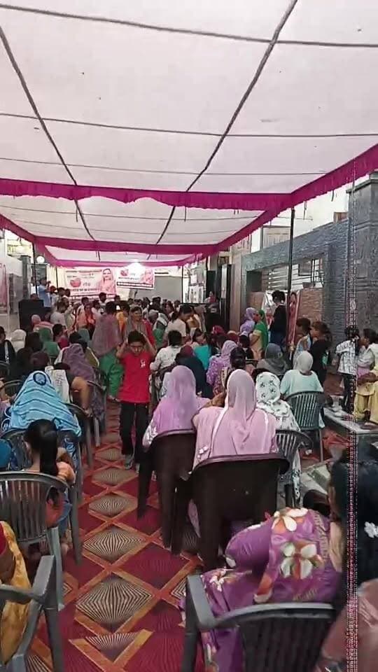 #संगरिया वार्ड नंबर 31 सुलोचना कड़वासरा के पक्ष में जनसभा का आयोजन