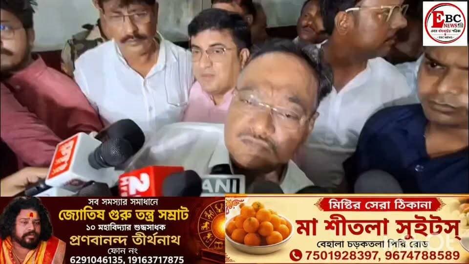 লক্ষ্য একটাই—হাওড়া ও কলকাতা পুরভোট, সাংবাদিকদের মুখোমুখি রাজ্য বিজেপি সভাপতি শমীক ভট্টাচার্য