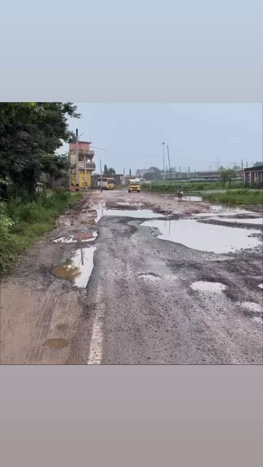 तस्वीर सहरसा जिला अंतर्गत सर्वा ढाला बाईपास की है।