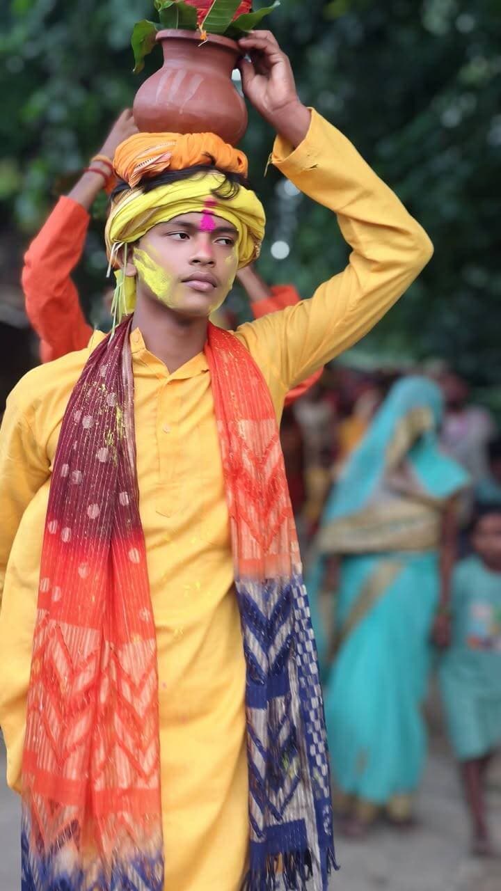 कलश विसर्जन 🙏