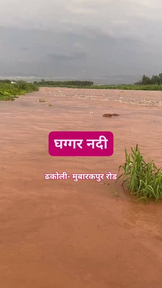 घग्गर नदी
ढकोली मुबारकपुर रोड
#Mubarakpur
05.09.2026
#panchkulanews #panchkula #panchkulasocialmedia