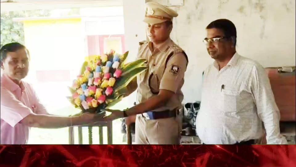 प्रशिक्षु डीएसपी नूरूल हक को चैंबर ऑफ कॉमर्स ने दी विदाई