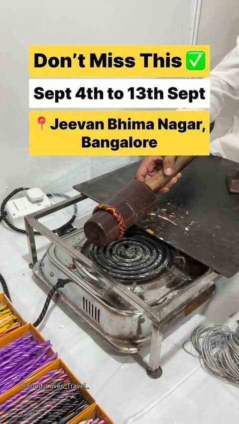 📍Sneha Sabha Bhavan, LIC Colony, Jeevan Bheema Nagar, Bangalore
Sept 4th to 13th Sept
#bangaloreblogger #thingstodoinbangalore #bangaloreshopping #jeevanbheemanagar #indiranagarbangalore