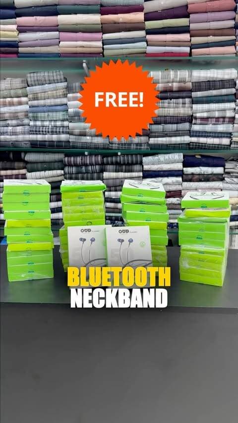 Branded Bluetooth Neckband FREE
For purchase above ₹1500
Grand opening Offer
Style park Men’s wear
📍Jawahar Bazaar, KPM Velan opposite, Karur
Validity : September 7,8,9 only
#menswear #offer #grandopening #share #karur
