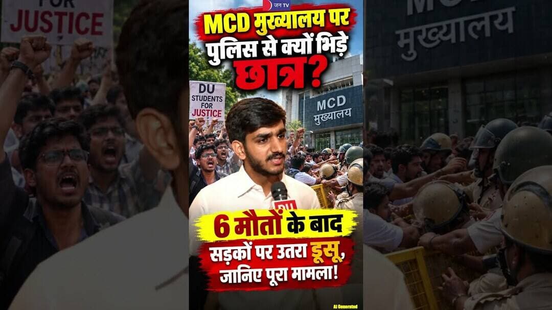 आर-पार के मूड में DUSU! आर्यन मान की दो टूक चेतावनी— अब कुर्सी छोड़नी ही पड़ेगी! #SatyaNiketan