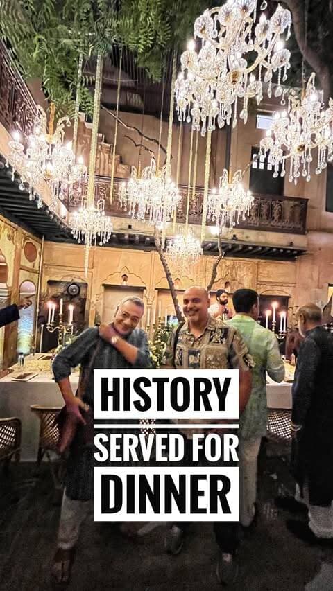 One unforgettable evening where history met hospitality. ✨ We attended the first chapter of The Living Table, organized by @inkpotindia_ beginning with a fascinating discussion on how migration and partition shaped the flavours and recipes of Indian cuisine. The evening concluded with a spectacular luxury dining experience by Moti Mahal at Neem Haveli, @kathikaolddelhi where handcrafted cocktails, live music, and timeless North Indian dishes were served in a stunning heritage courtyard illuminated by grand chandeliers. This was one evening that truly celebrated India’s rich culinary legacy. Looking forward to the next edition of The Living Table.
#LuxuryDiningDelhi #KathikaHaveli #IndianFood #DelhiFood #TheLivingTable