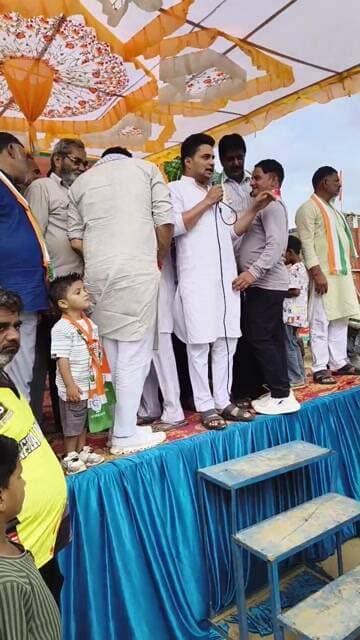 नवलगढ़ के बड़े मोहल्ले से Dr. Rajkumar Sharma की चुनावी सभा