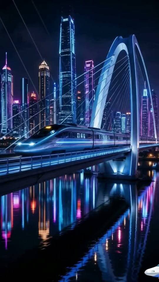 Modern railways combine cutting-edge technology and precision to move millions safely. Would you want this high-speed commute in your city? #ModernRailways #HighSpeedTrain #FutureTransit
