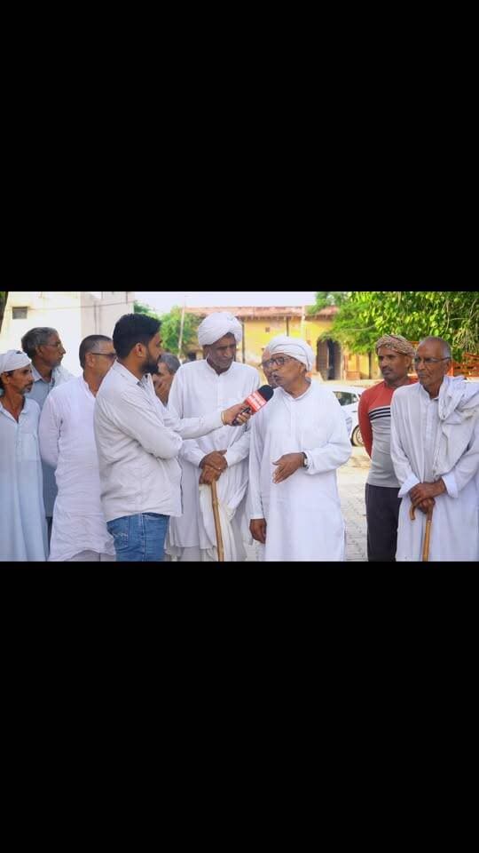 पटौदी गांव में किसानों ने मुआवजे की मांग उठाई, बारिश न होने से फसलें सूखने का आरोप#rajkumarpatoudinews #tosham #bhiwani #haryana #kisan