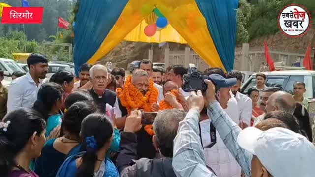 सिरमौर: फागू में गूंजा खेल प्रतिभाओं का जोश: शिक्षा मंत्री रोहित ठाकुर ने खिलाड़ियों को किया प्रोत्साहित...