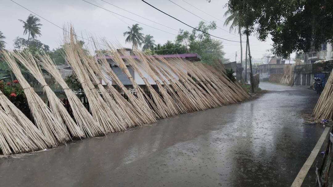 মুষলধারে বৃষ্টি